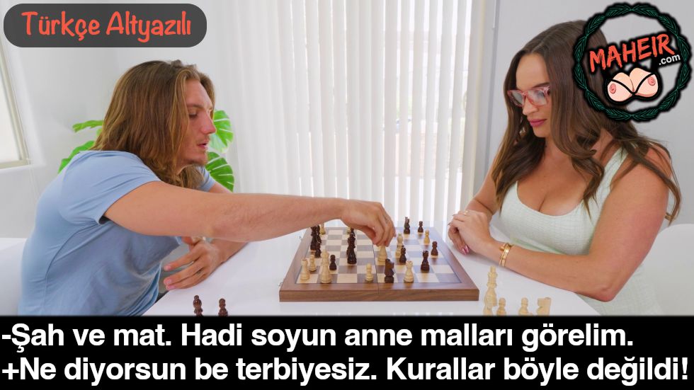 Annesiyle Cezalı Satranç Oynadılar Olgun Karıyı Domalttı