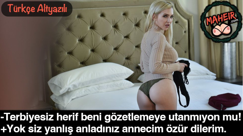 Dul Kaynanam Üstünü Değiştirirken İzliyordum Yakalandım